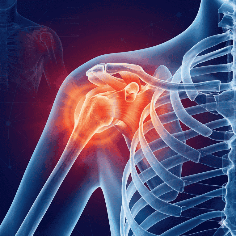 Shoulder arthritis condition treated with non-surgical pain treatment in Lansing MI